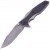 Нож складной ZERO TOLERANCE 0393GLCF, Carbon Black, CPM 20CV клинок P 8,9 см